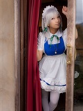 cosplay美女套图 c77 Sakuya Izayoi　白丝假发扮相(1)(73)